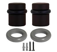 Design House 189332-ORB Lot de 2 butées de porte cylindriques, bronze huilé