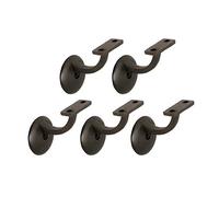 Design House Lot de 5 Supports de Main Courante Jumbo 182048, Bronze huilé