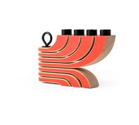 Design House Stockholm Bougeoir à 4 branches Nordic Light Rouge