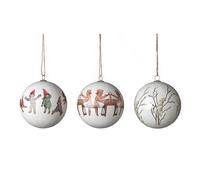Design House Stockholm Boules de Noël Elsa Beskow lot de 3 Set No. 2