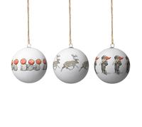 Design House Stockholm Boules de Noël Elsa Beskow lot de 3 Set no 8
