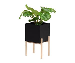 Design House Stockholm Cache-pot Botanic pedestal Noir-frêne