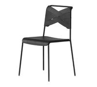 Design House Stockholm Torso Chaise de Salle à Manger Noire
