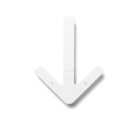 Design House Stockholm Patère mural Arrow blanc lxHxP 16x20.5x2.5cm