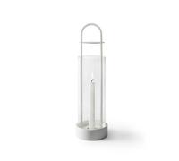 Design House Stockholm Photophore hurricane Lotus blanc