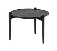 Design House Stockholm Table basse Aria Chêne noir. Ø50x37 cm