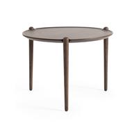 Design House Stockholm Table basse Aria haute 46 cm Dark oak