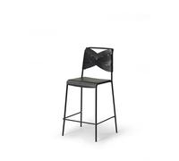 Design House Stockholm Chaise de bar Torso - noir - Bois noir