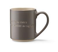 Design House Stockholm Tasse Astrid Lindgren. ge barnen kärlek gris-suédois