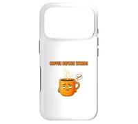 Design Humoristique « Coffee Before Words » Coque pour iPhone 17 Pro