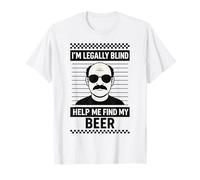 Design humoristique Help Me Find My Beer Homme chauve T-Shirt