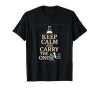 Design Humoristique Keep Calm Carry The One Math Nerd T-Shirt