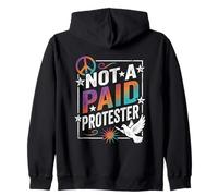 Design Humoristique « Not A Paid Protester » Sweat à Capuche