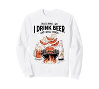 Design Humoristique pour Les maîtres du Barbecue Sweatshirt