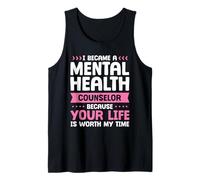 Design « I Became a Mental Health Counselor » - Rose Débardeur