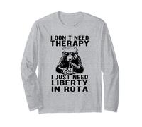 Design I Don't Need Therapy I Just Need Liberty in Rota Manche Longue