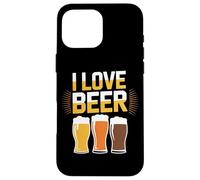 Design « I Love Beer Craft Beer Lover » Coque pour iPhone 16 Pro Max