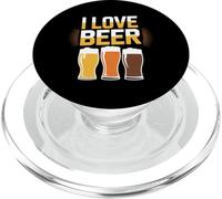 Design « I Love Beer Craft Beer Lover » PopSockets PopGrip pour MagSafe