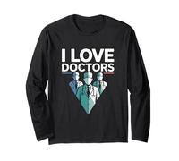 Design « I Love Doctors Medical Appreciation » Manche Longue
