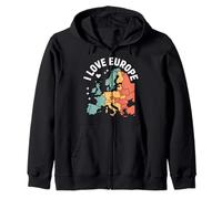 Design « I Love Europe » Sweat à Capuche