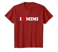 Design « I Love Mimi » pour garçon et fille T-Shirt