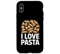 Design « I Love Pasta Enthusiast Delight » Coque pour iPhone X/XS