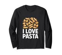 Design « I Love Pasta Enthusiast Delight » Manche Longue