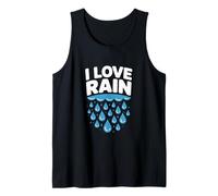 Design « I Love Rain Drop » Débardeur
