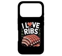 Design « I Love Ribs » pour Amateurs de Barbecue Coque pour iPhone 17 Pro