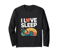 Design « I Love Sleep Dreamer Cozy Night » Manche Longue