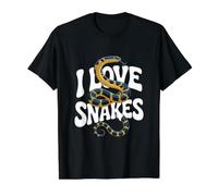 Design « I Love Snakes » T-Shirt Graphique avec Valeur