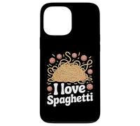 Design « I Love Spaghetti Pasta » Coque pour iPhone 13 Pro Max