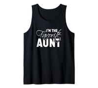 Design I'm The Favorite Aunt Best Auntie Loved Ones Débardeur