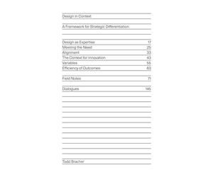 Design in Context: A Framework for Strategic Differentiation