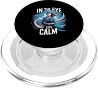 Design « in The Eye Lies Calm » PopSockets PopGrip pour MagSafe