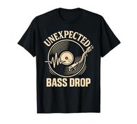 Design inattendu Bass Drop Vinyl Lovers T-Shirt