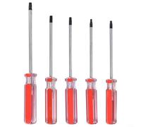 Design innovant du kit de 5 pièces pour tournevis Torx avec poignées ergonomiques et magnétisme puissant