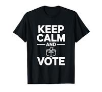 Design inspirant du Jour des élections Keep Calm and Vote T-Shirt
