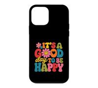 Design inspirant « It's A Good Day to Be Happy » Coque pour iPhone 12 Mini