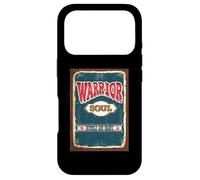 Design inspirant « Soul of a Warrior - Humble and Brave » Coque pour iPhone 17 Pro