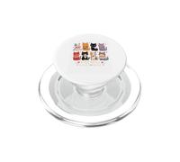 Design inspiré de la fierté des Chats Mignons de Kindness Lives Here PopSockets PopGrip pour MagSafe