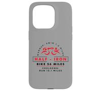 Design inspiré du Triathlon Demi-Fer Coque pour iPhone 15 Pro