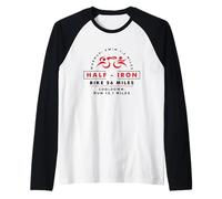 Design inspiré du Triathlon Demi-Fer Manche Raglan