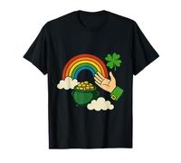 Design Irlandais au trésor Arc-en-Ciel T-Shirt