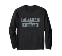 Design « It Was All Just A Dream » Manche Longue