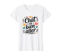 Design Jeu de Mots | Cadeau Original pour Amoureux des Chats T-Shirt
