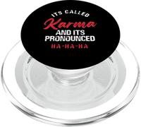 Design Karma Ha-Ha-Ha PopSockets PopGrip pour MagSafe