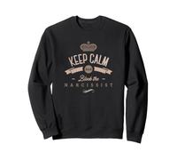 Design « Keep Calm and Block The Narcissist Saying » Sweatshirt