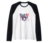 Design Land of The Free Home of The Kugel Manche Raglan