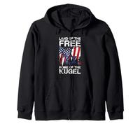 Design Land of The Free Home of The Kugel Sweat à Capuche